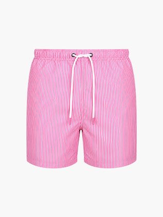Suitable Pin Stripe Badebukse – Rosa