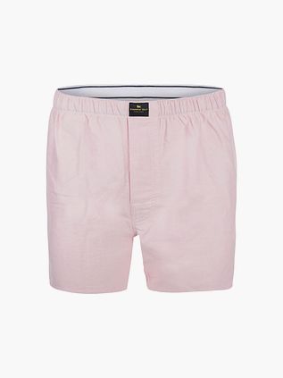 Steppin''Out Boxer Shorts – Pink Oxford