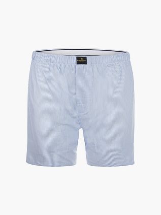 Steppin' Out Boxershorts Poplin Randig Rosa
