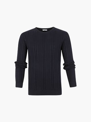 KnowledgeCotton Apparel Trøje Mørke Blå