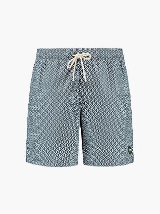 Shiwi Badebukser Mike Geo Flise Mørkegrøn