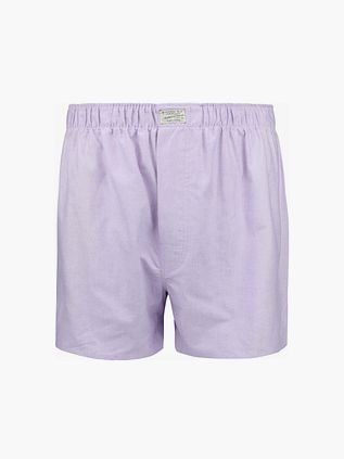 Steppin' Out boxershorts i oxford, lila