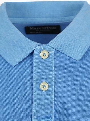 Marc O'Polo Poloskjorte Faded Blå
