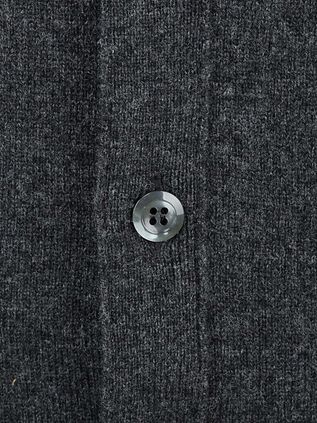 William Lockie Cardigan Agneline Anthracite
