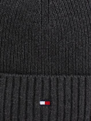 Tommy Hilfiger Strikket Lue Grå