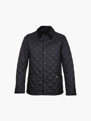 Barbour Heritage Liddesdale pikowana kurtka czarna