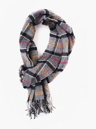 Barbour Scarf Modern Lambswool Grey