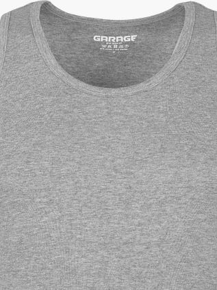 Garage Stræk Basic Singlet Grå