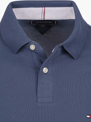 Tommy Hilfiger Longsleeve Polo Shirt Dark Blue