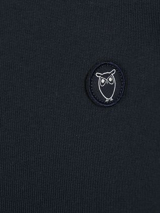 KnowledgeCotton Apparel Elm Sweter Granatowy