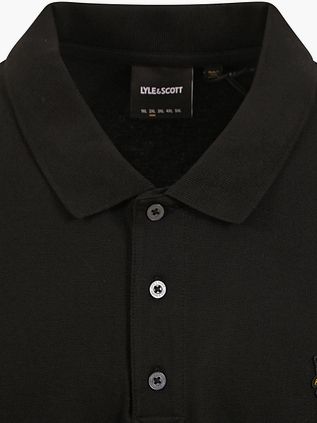 Lyle and Scott Plussize Polo Zwart