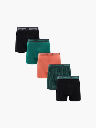 Bjorn Borg Cotton Stretch Boxer Multicolour confezione da 5 paia
