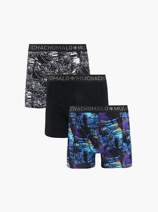 Muchachomalo Boxershorts 3-Pack Barbewire Owl