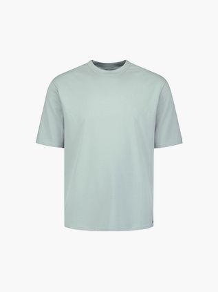 T-shirt No Excess Basic w jednolitym niebieskim kolorze
