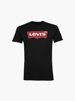 Levi's T-shirt Logo Imprimé Noir