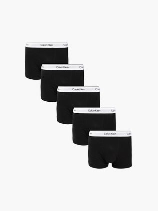 Calvin Klein Bóxer Negro Pack De 5 Pares