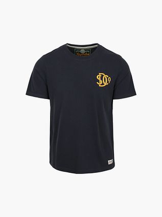 Superdry Neon Relaxed T-Skjorte Marineblå
