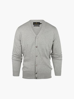 Steppin' Out Vest i Bomuld og Cashmere Melange Grå