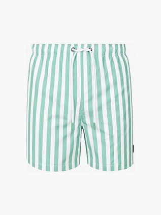 Kąpielówki Suitable Big Stripe w kolorze zielonym