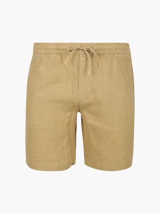 Suitable Short de Plage Lin Beige