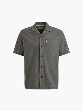 Cast Iron Camicia Manica Corta Taupe