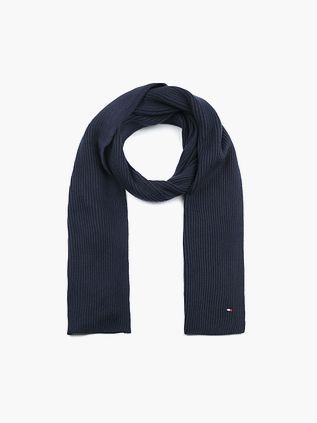 Tommy Hilfiger Essential szalik granatowy