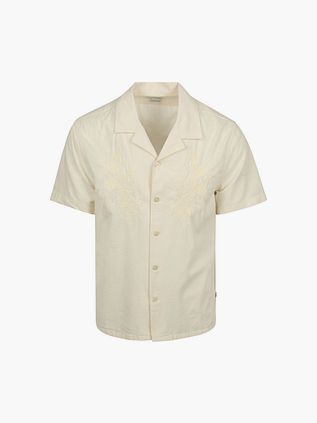 Levi's Sunset Camp Camisa Casual Ecru