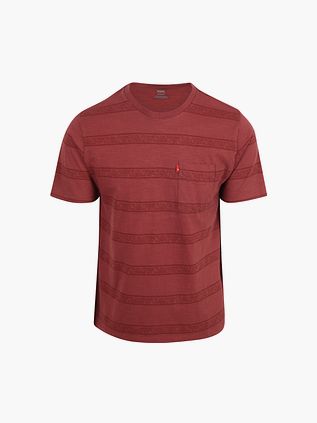 Levi's T-Shirt Classic Streifen Rot