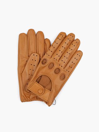 Hestra Handske Morgan Läder Brun