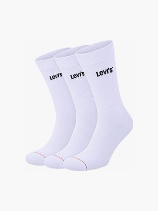 Levi's Confezione da 3 Sportswear Calze Bianco