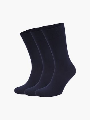 Suitable Sokker 3-pakke Mørkeblå