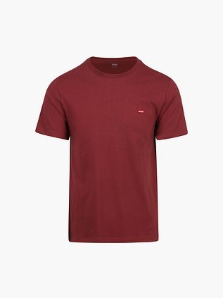 Levi's T-shirt Original Oxblood Rød