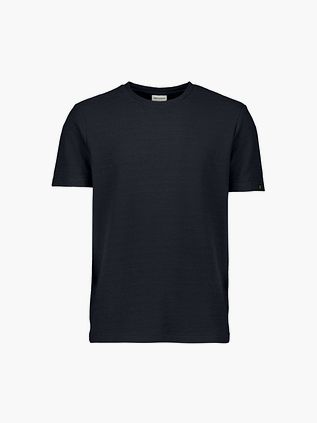 No-Excess T-skjorte Jacquard Marineblå