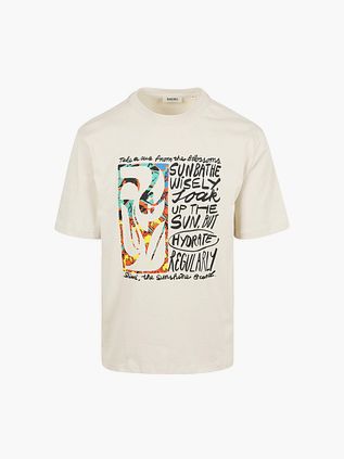T-Shirt Shiwi Jay Flower Block Beige