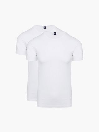 Alan Red Ottawa T-Shirt Stretch Blanco (Pack de 2)