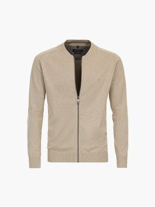 Casa Moda Vest Lynlås Beige