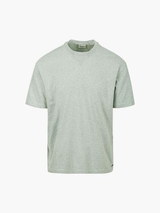 No Excess T-Shirt Melange Miętowa Zieleń