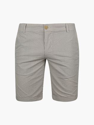 Suitable Aswin Shorts i Ecru Stribet