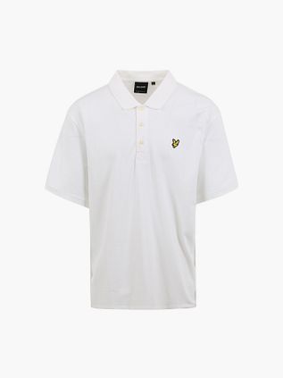 Polo Lyle and Scott Plussize w kolorze białym