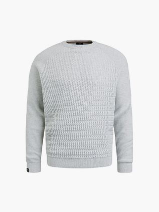 Sweter Vanguard o strukturze, szary