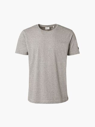 No Excess T-skjorte Stripet Melert Off-White