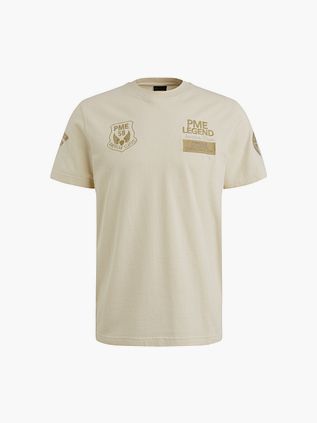 PME Legend T-shirt Vaffel Ecru