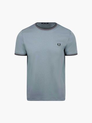 T-shirt Fred Perry Twin Tipped 98A w kolorze niebieskim