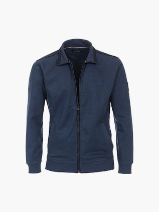 CASAMODA sportowa bluza rozpinana na zamek, niebieska