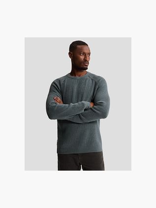 Cast Iron Pullover Chenille Mirage Blue