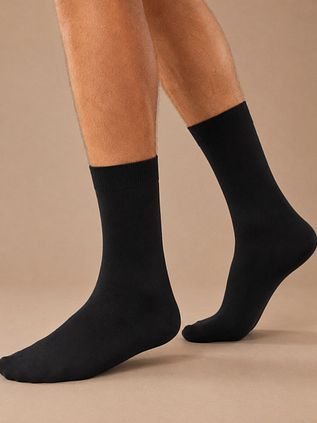 Suitable Chaussettes Mérinos Noir Lot de 6
