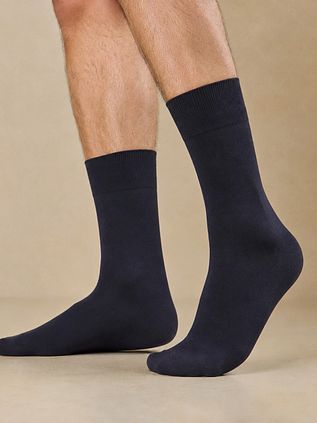 Suitable Chaussettes Mérinos Lot de 6 Bleu Marine