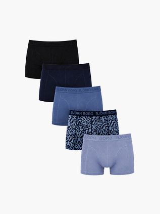 Bjorn Borg Boxers Cotton Stretch 5-Pack Blau