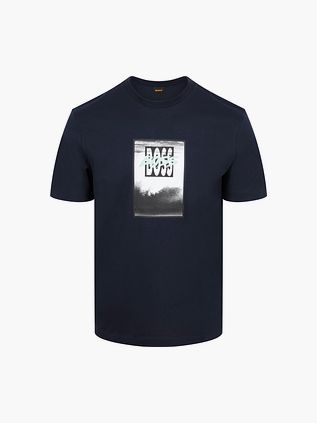 BOSS Te DJ Camiseta Navy