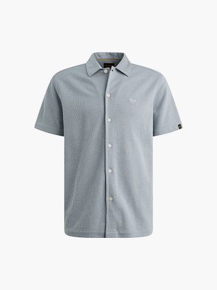 Koszula z krótkim rękawem PME Legend Jersey Interlock Rain Washed w kolorze niebieski